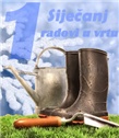 SIJEČANJ - Radovi u vrtu