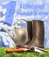 SIJEČANJ - Radovi u vrtu