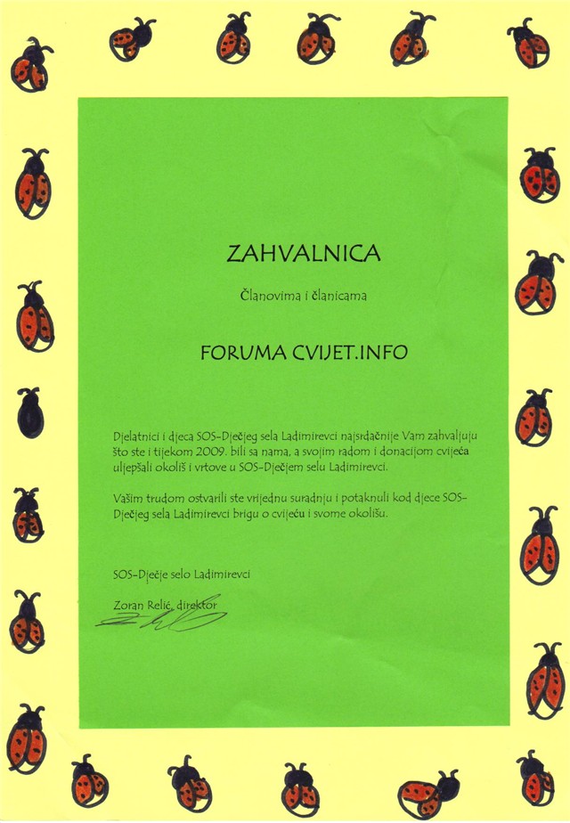 Sos selo uređenje vrta