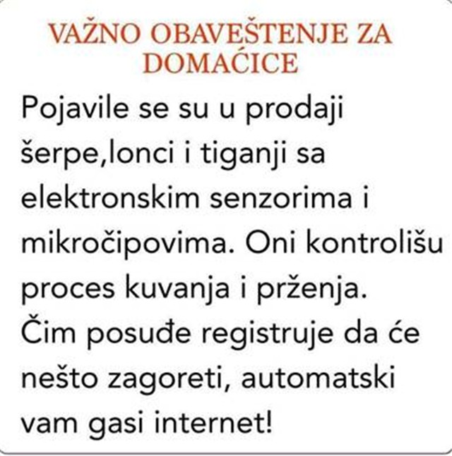  tave i lonci sasenzorima